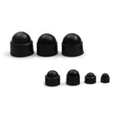 145Pcs Hex Nut Cover Protective M4-M12 Bolt Cap Protection Caps Covers Expo