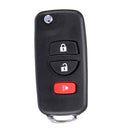 3BTN Blank Remote Folding Flip Blade Case For Nissan Frontier Murano Quest Key