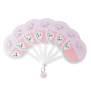 Summer Cool Small Fresh Pp Fan Japanese Style Seven Fold Fan Creative Cute CN9L9