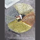 Placemat For Dining Table Pvc Plastic Hollow Insulation Round Baroque Medit T4N6