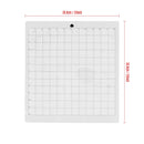 1X(5Pcs Replacement Cutting Mat Adhesive Mat Pad With Measuring Grid Paper
