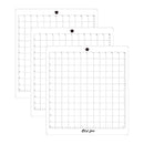 5Pcs Replacement Cutting Mat Adhesive Mat Pad With Measuring Grid Paper Cut