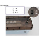 1X(Usb Electric Battery Dual-Purpose Shredder Desktop Mini Small Financial
