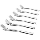 Dinner Forks,12-Piece Stainless Steel Forks Set Mirror Polished Modern Flat