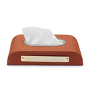 Microfiber Leather Luminous Car Temporary Parking Number Card Tissue Box Paper Holder Case