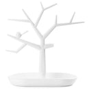 Plastic Bird Tree Jewelry Display Tray Holder Ring Necklace Jewelry Display M8J5