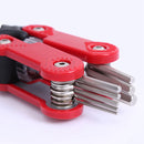 15 In 1 Ratchet Screwdriver Folding Hex Key Wrench Adjustable Handle For Be P1Y7