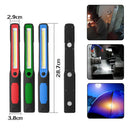 LED Slim Work Light Lamp LED Flashlight Rechargeable Magnetic USB Lamp Torch