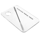 Makeup Nail Eye Shadow Mixing Palette Stainless Spatula Tool
