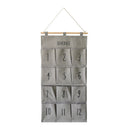 New Wall Hanging Storage Bag 12 Pockets Wall Mounted Hanging Organizer BathrT2M8
