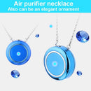 Personal Wearable Air Purifier Necklace/Mini Portable Air Freshner Ionizer/