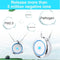 Personal Wearable Air Purifier Necklace/Mini Portable Air Freshner Ionizer/ E8J7