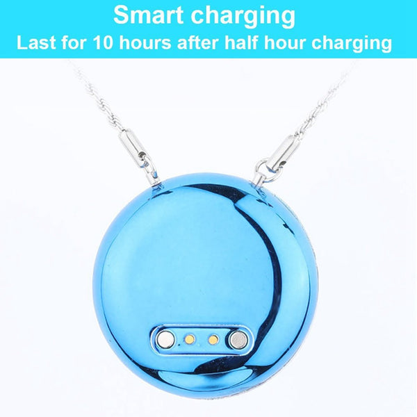 Personal Wearable Air Purifier Necklace/Mini Portable Air Freshner Ionizer/ E8J7
