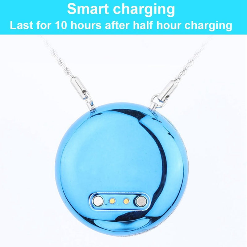 Personal Wearable Air Purifier Necklace/Mini Portable Air Freshner Ionizer/ E8J7