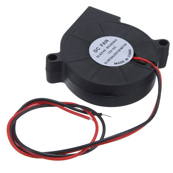 10Pcs 3D Printer 12V DC 50mm*50mm Blow Radial Cooling Fan