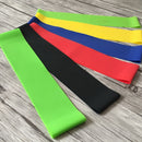 Multi-Functional Sports Resistance Belt Fitness Exercise Rubber Ring Latex  E6E8
