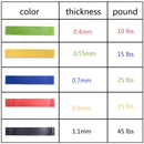 Multi-Functional Sports Resistance Belt Fitness Exercise Rubber Ring Latex  E6E8