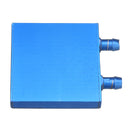 62x62MM Aluminum Water Cooling Block Heat Exchanger For Large Area Semiconductor Cooling Plate