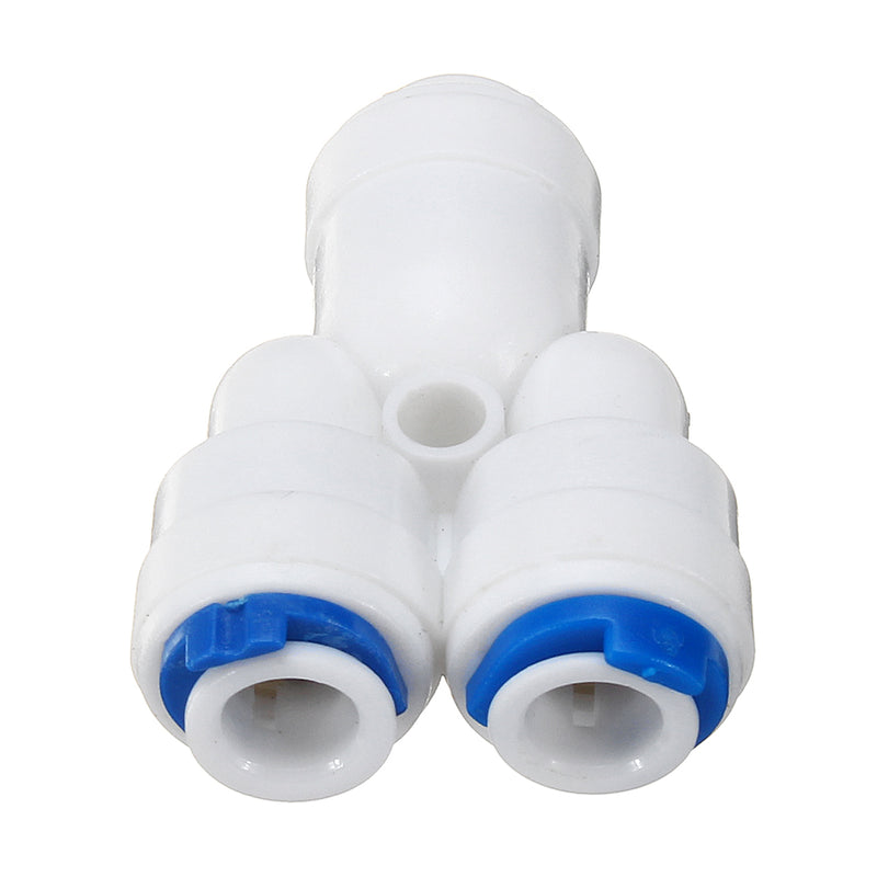 1/4 Inch RO Grade Y Type Water Tube Quick Connect Parts Fittings Connection Pipes for Water Filters