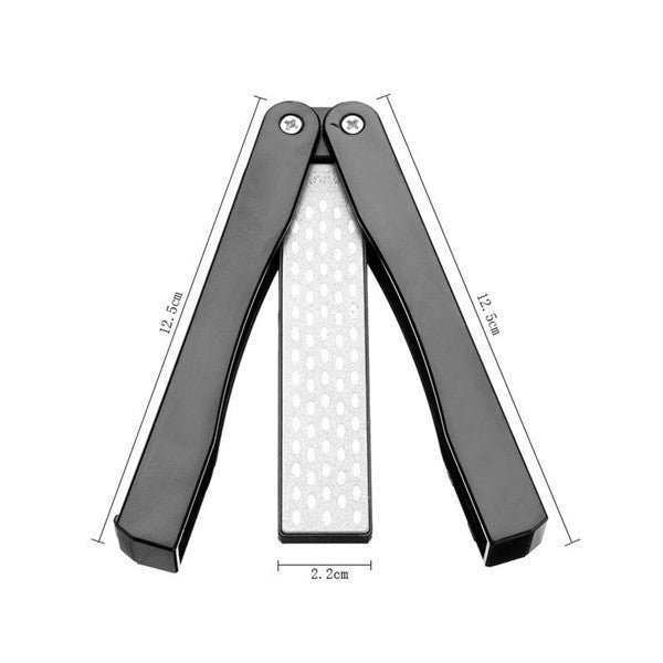 400&600 Grit Two Sided Sharpen Stone Diamond Outdoor Sharpening Whetstone Sharpener