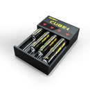 BASEN CUBE 4 Slots Battery Charger 18500/14650/16650/26650/21700 Charger With US/EU Plug