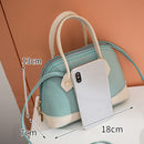 Korean Version Of The Color Shell Bag Ladies Mobile Change Parcel Shoulder  K9V4