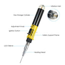 105 K 12 In 1 Gas Soldering Iron Cordless Welding Pen Butane Blow Torch Sma
