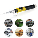 105 K 12 In 1 Gas Soldering Iron Cordless Welding Pen Butane Blow Torch Sma