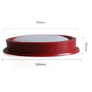 2Pcs For Dibea D18 D008Pro Hand-Held Vacuum Cleaner Round Washable Filter M Z1D5