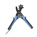 Multi-Size Leather Puncher Heavy Duty Rotary Punching Pliers Tool For Belt