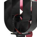 Black Fireplace 4 Blade Heat Powered Stove Fan komin Log Wood Burner Eco Friendly Quiet Fan Heat Distribution Home Efficient