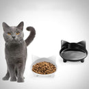 Cat Bowl, Shallow Cat Food Bowls,Wide Cat Dish,Non Slip Cat Feeding Bowls,C Y8M1