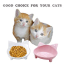 Cat Bowl, Shallow Cat Food Bowls,Wide Cat Dish,Non Slip Cat Feeding Bowls,C Y8M1
