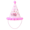 Lovely Dog Birthday Headwear Caps Party Hat Costume Headwear Pet Supplies P