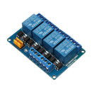 BESTEP 4 Channel 24V Relay Module High And Low Level Trigger For