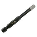 2Pcs Diameter 6Mm Vaccum Brazed Diamond Drilling Bits For Stone Porcelain T T3W1