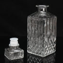 900ml Vintage Decanter Glass Liquor Whiskey Crystal Bottles Stopper