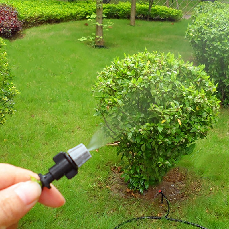 1/4 Inch Gray Atomizing Nozzle With Barbed Greenhouse Misting Watering Irri