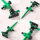 Garden Metal Spike Lawn Grass 360 Degree Adjustable Rotating Water Nozzle I W9D8