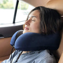 Travel Pillow Pure Memory Foam Neck Pillow,Comfortable & Breathable Cover-M E8S1