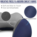 Travel Pillow Pure Memory Foam Neck Pillow,Comfortable & Breathable Cover-M E8S1