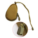 EDC Mini Key Wallets Cycling Keys Holder Purses Pouch Pocket Keychain Zipper Case