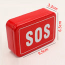 Outdoor Sos Tool Storage Box Camping Hiking Emergency Survival Tool Set Mul