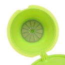 3Pcs/Set Colorful Refillable Coffee Capsule Cup Reusable Coffee Pods w/ Spoon Brush for Nescafe Dolce Gusto Brewer