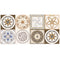 5M PVC Wall Sticker Bathroom Waterproof Self Adhesive Wallpaper Kitchen Mosaic Tile Stickers Decals