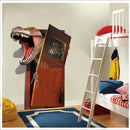 Creative Cartoon 3D Dinosaur PVC Broken Wall Sticker DIY Removable Decor Waterproof Wall Stickers