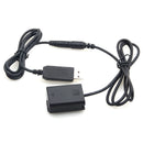 Np-Fw50 Dummy Battery W/Dc Power Bank (5V 2A) Usb Adapter For Sony A7R, A7,
