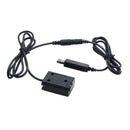 Np-Fw50 Dummy Battery W/Dc Power Bank (5V 2A) Usb Adapter For Sony A7R, A7,