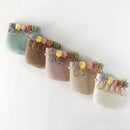 Girls Shoulder Bag Straw Rattan Weave Crossbody Bag For Baby Girls Best(PinkA5D7