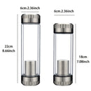 400Ml Business Type Water Bottle Glass Bottle With Stainless Steel Tea Infu